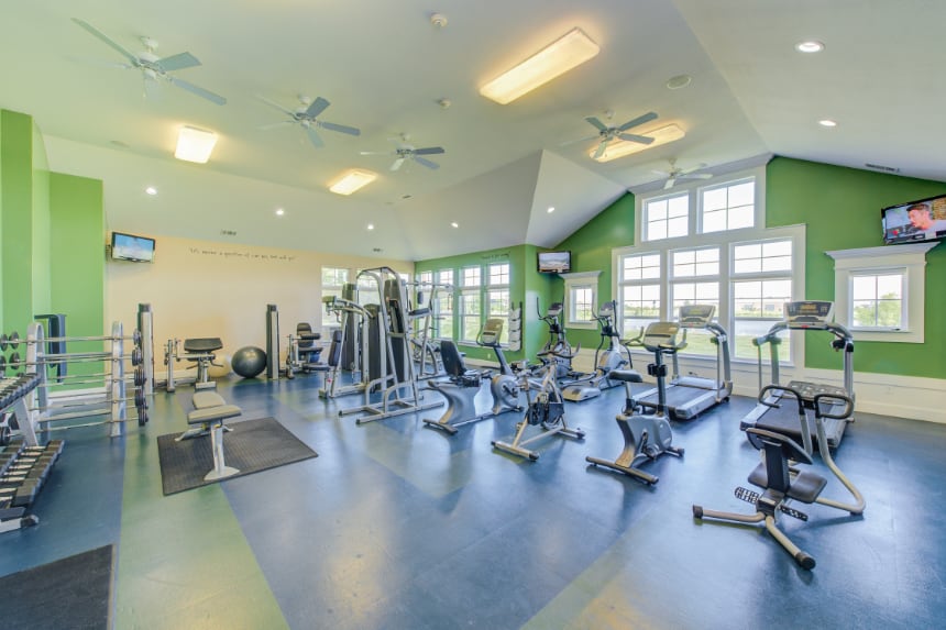 Fitness Center in a Westfield apartment community.